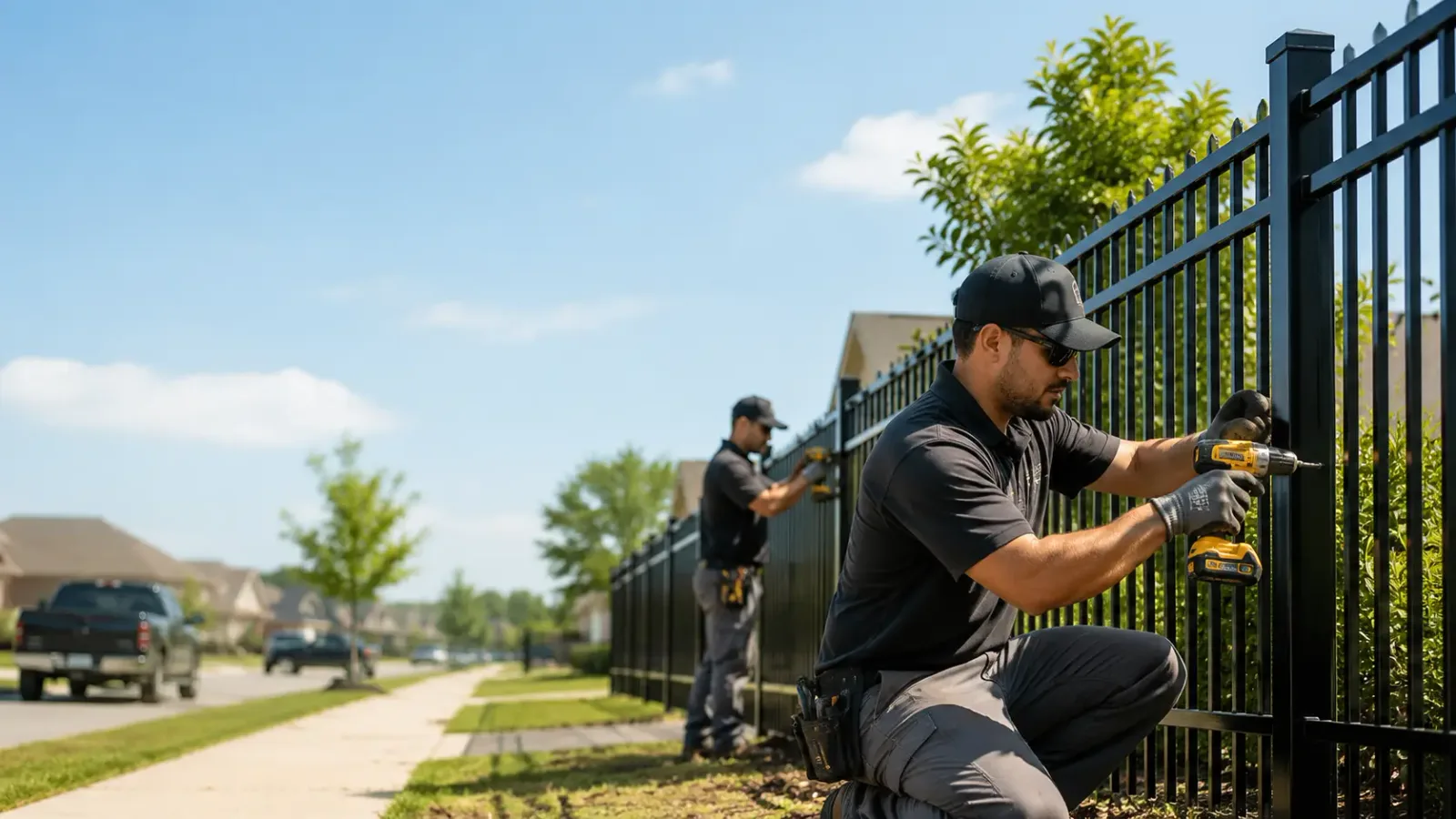 Metal Fence Installation in Irondale, MO
